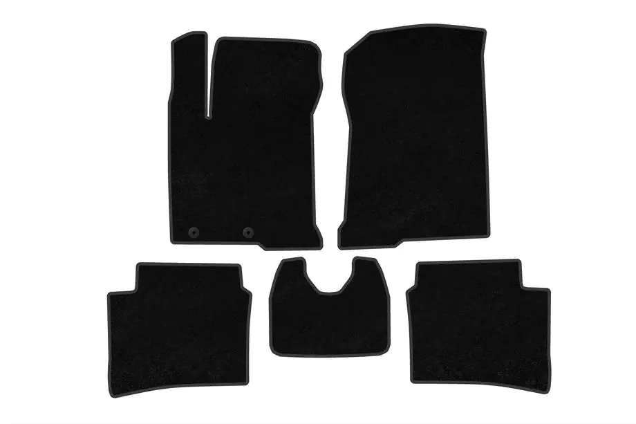 Hyundai Bayon 2021- Textile Floor Mats Classic (Black) Image
