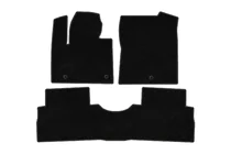 Hyundai Santa Fe 4 2018-2023 Textile Floor Mats Classic (2 Rows, Black) photo 1
