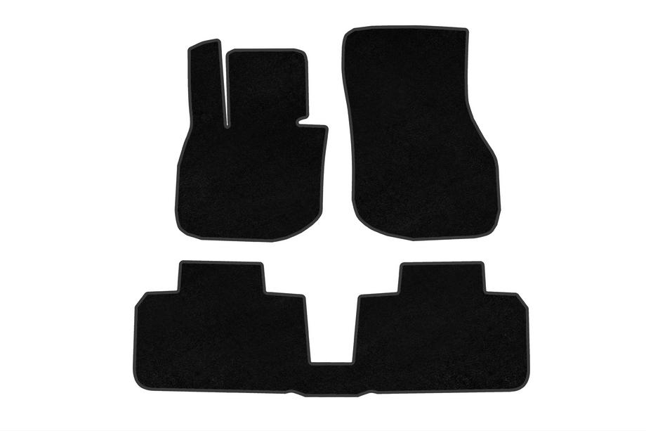 Mini Countryman U25 2023- Textile Floor Mats Classic (Electric, Black) Image