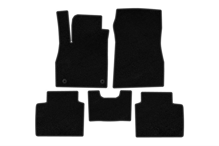 Nissan Micra K14 2016- Textile Floor Mats Classic (Black) Image