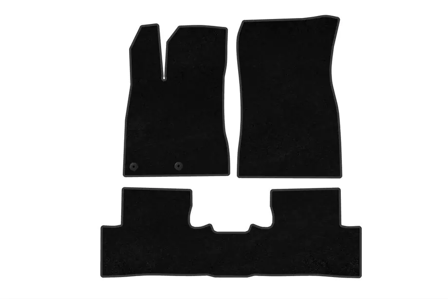 Peugeot 3008 2024- Textile Floor Mats Classic (Black) Image