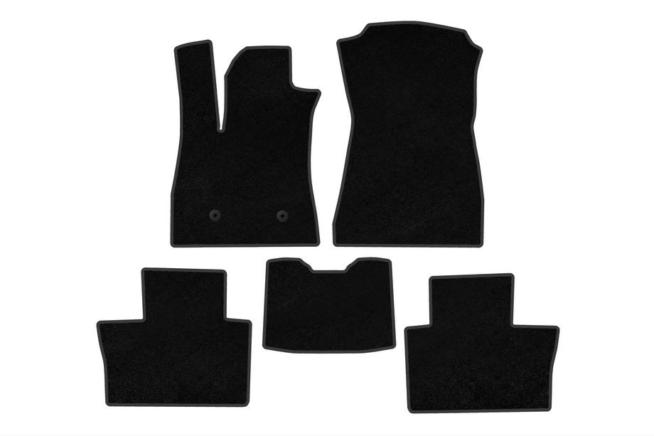 Renault Austral 2022- Textile Floor Mats Classic (Electric, Black) Image
