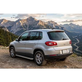 Side Steps Maydos V1 (2 pcs, Aluminum & Stainless Steel) Volkswagen Tiguan 2007-2016 photo 1