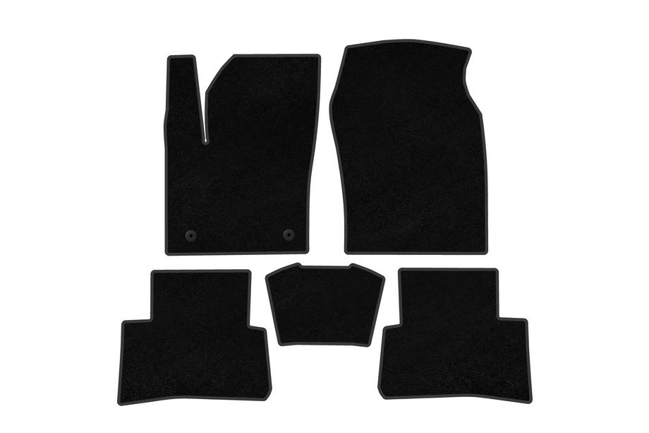 Toyota C-HR 2023- Textile Floor Mats Classic (Black) Image