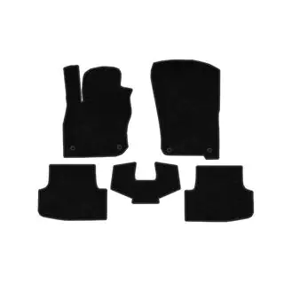 Premium textile floor mats (Sedan, black)