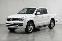Volkswagen Amarok 2010-2022 Side Steps Allmond Black (2 pcs, Aluminum) photo 1