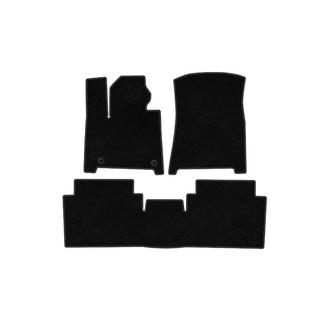 Textile Floor Mats Premium (2 Rows, Black) photo 1