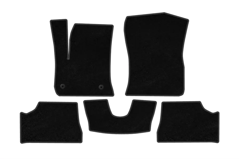 Jeep Avenger 2023- Textile Floor Mats Premium (Black) Image