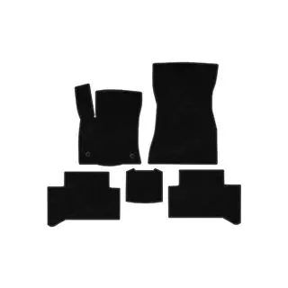 Textile Floor Mats Premium (Black) photo 1