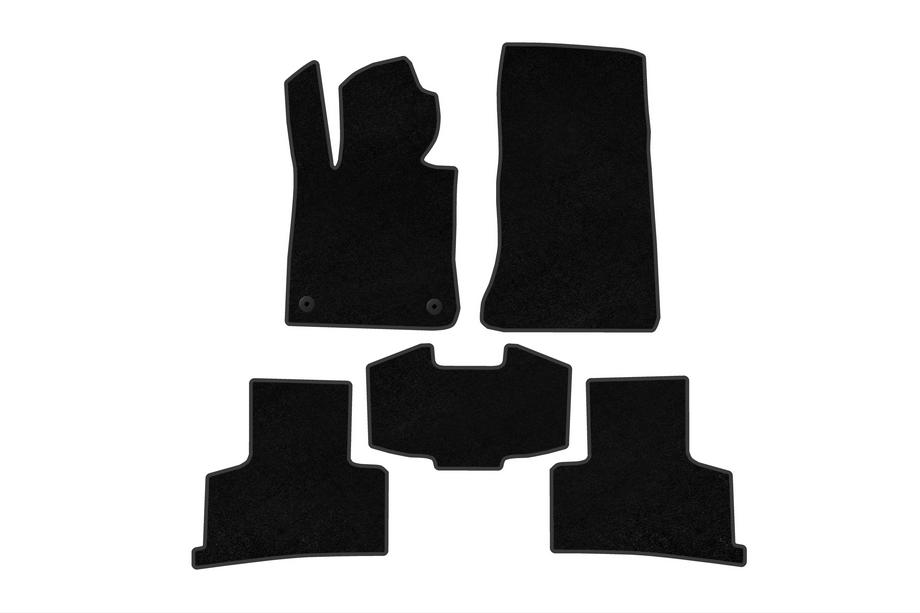 Mercedes GLC X254 2022- Textile Floor Mats Premium (Black) Image