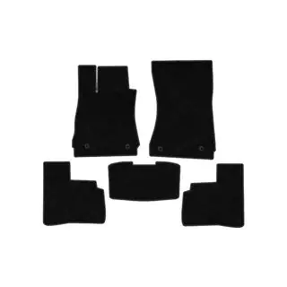 Textile Floor Mats Premium (Short, Black) photo 2