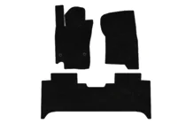 Nissan Navara/NP300 2016- Textile Floor Mats Premium V2 (Black) photo 1