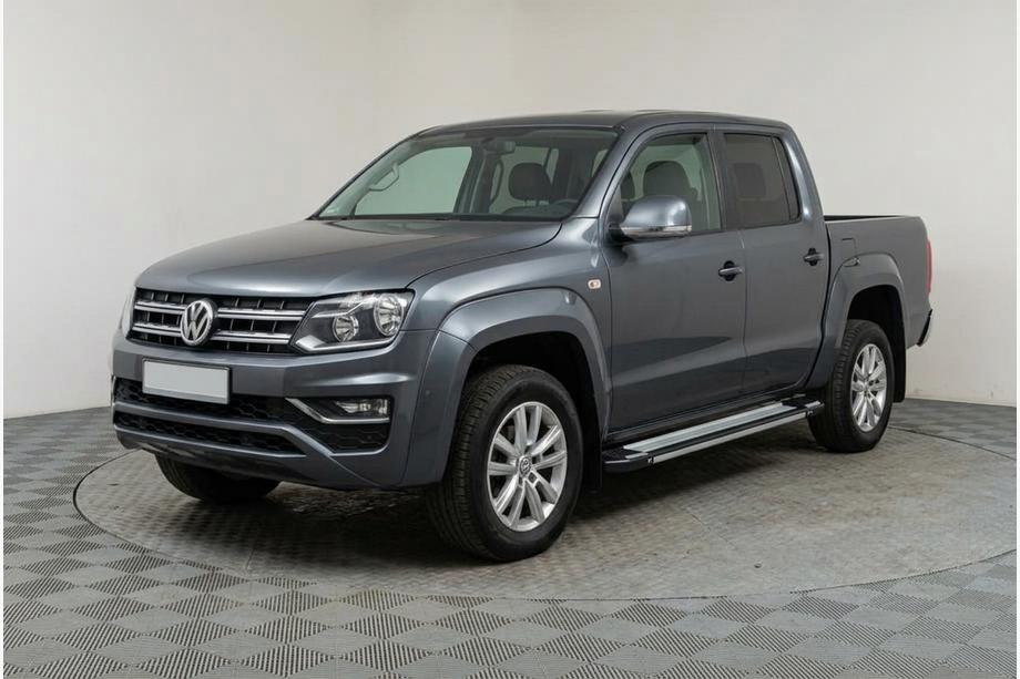 Volkswagen Amarok 2010-2022 Side Steps Rainbow (2 pcs, Aluminum) Image