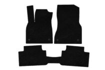 Audi Q6 2022- Deluxe Textile Floor Mats (Black) photo 1