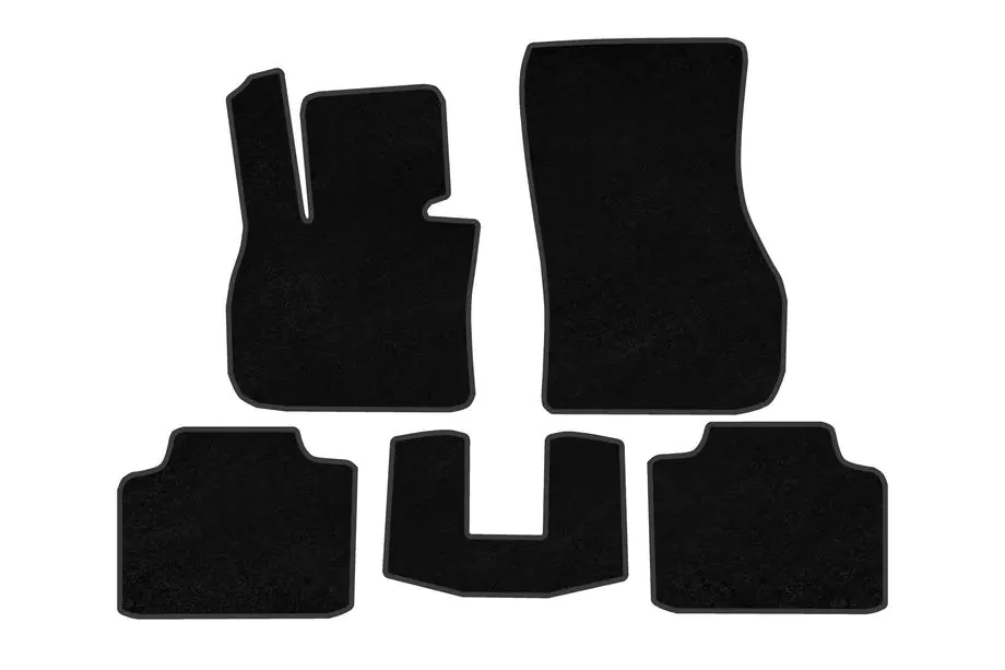 BMW 2 Series Active Tourer U06 2021– Deluxe Textile Floor Mats (Black) Image