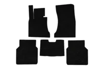 BMW 7 Series E65/66 2001-2008 Deluxe Textile Floor Mats (For E66, Black) photo 2