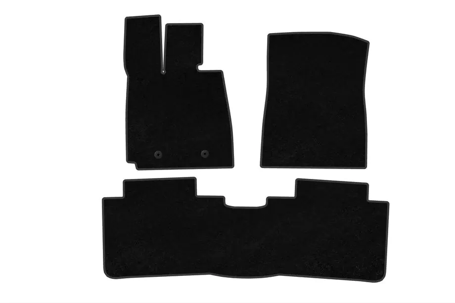BYD Han 2020- Deluxe Textile Floor Mats (Black) Image