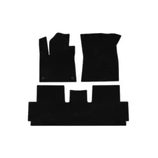 Deluxe Carpet Floor Mats (for Grand, 2 rows, Black) photo 1