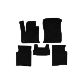 Deluxe Textile Floor Mats (Electric, Black) photo 1