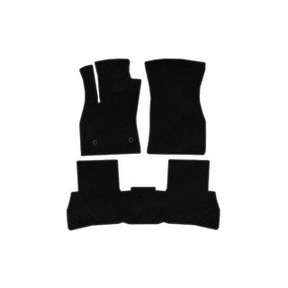 Textile floor mats Deluxe V2 (2010-2015, Black) photo 1