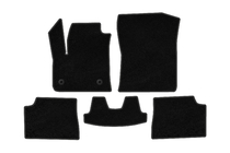 Fiat 600/600e 2023– Deluxe Textile Floor Mats (Electric, Black) photo 1