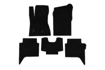 Ford Ranger 2022- Deluxe Textile Floor Mats (Black) photo 1