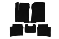 Hyundai I-20 2020- Deluxe Textile Floor Mats (Black) photo 1