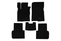 Honda Civic Sedan 2021- Deluxe Textile Floor Mats (Black) photo 1