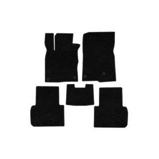 Deluxe Textile Floor Mats (Black) Honda Civic Sedan 2021- photo 1
