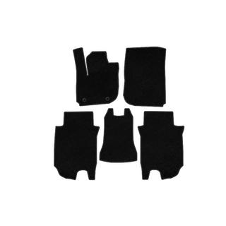 Deluxe Textile Floor Mats (Electric, Black) Honda HR-V 2021- photo 1
