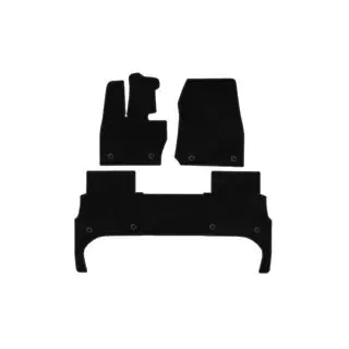 Deluxe Textile Floor Mats (Black) photo 1