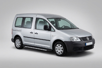 Volkswagen Caddy 2004-2010 Side Steps Duru (2 pcs, Aluminum) photo 1
