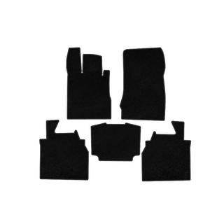 Deluxe Textile Floor Mats (Long, Black) photo 1
