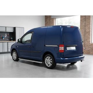 Side Steps Maydos V1 (2 pcs, Aluminum & Stainless Steel) Volkswagen Caddy 2004-2010 photo 1