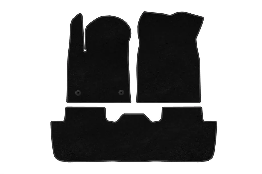 MG 4 EV 2022- Deluxe Textile Floor Mats (Black) Image