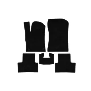 Deluxe Textile Floor Mats (Black) photo 2