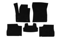 Peugeot 2008 2019- Textile floor mats Deluxe V2 (2023-, Electric, Black) photo 1