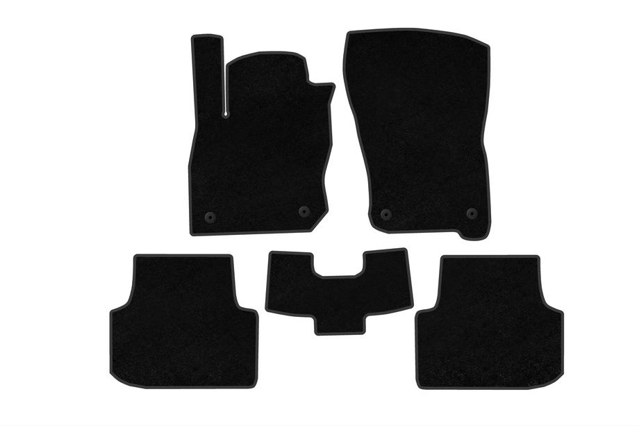 Seat Leon 2020- Deluxe Textile Floor Mats (Black) Image