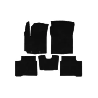 Deluxe Textile Floor Mats (Black) photo 1