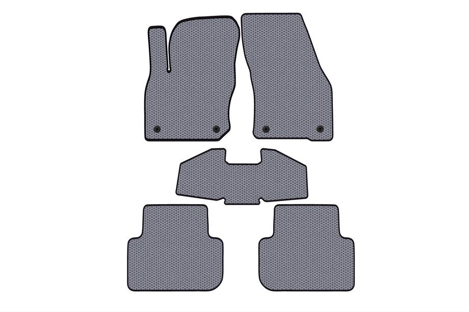 Volkswagen Tiguan 2023- Rubber Floor Mats Carsuit (Gray) Image
