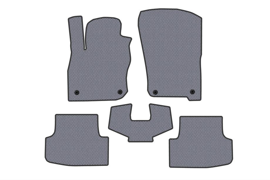 Audi A3 2020- Rubber Floor Mats Carsuit (HB, Grey) Image