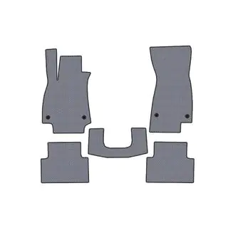 Rubber Floor Mats Carsuit V2 (Sedan, grey)