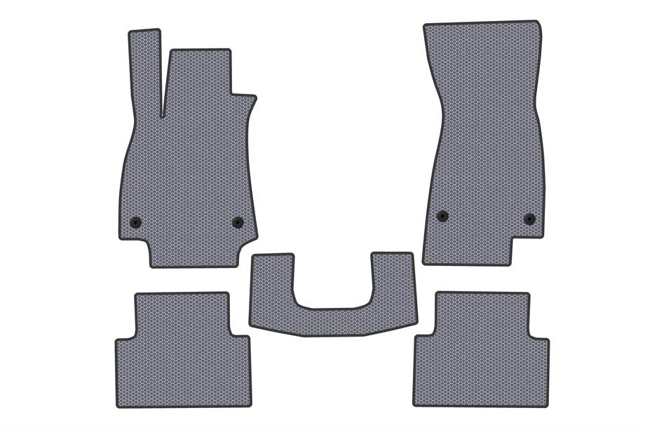 Audi A5 2024– Rubber Floor Mats Carsuit V2 (Sedan, grey) Image