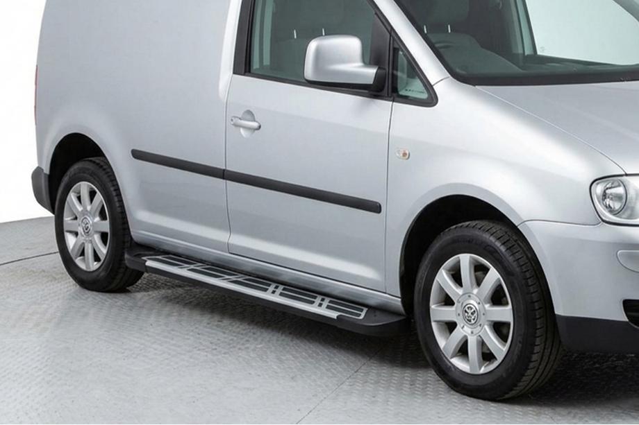 Volkswagen Caddy 2010-2015 Side Steps Sunrise (2 pcs, Aluminum) Image
