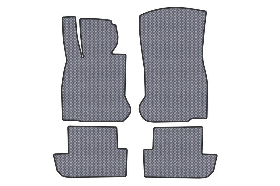 BMW 6 Series F12/F13/F06 2011-2018 Carsuit rubber floor mats (for F12/13, Grey) Photo 1