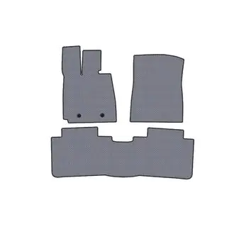 Rubber Floor Mats Carsuit (Gray)