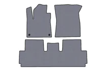 Citroen C-4 Picasso 2013–2022 Carsuit Rubber Floor Mats (For Grand, 2 Rows, Grey) photo 1