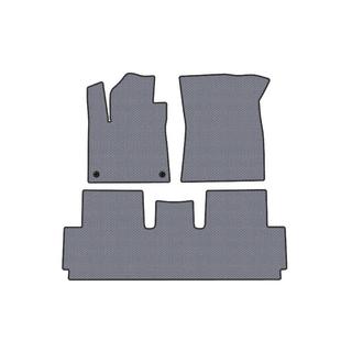Carsuit Rubber Floor Mats (For Grand, 2 Rows, Grey) Citroen C-4 Picasso 2013–2022 photo 1