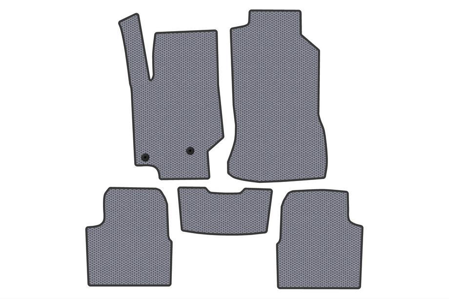 Citroen C4 X/e-C4 X 2022– Rubber Floor Mats Carsuit (Petrol, Grey) Image