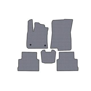 Rubber Floor Mats Carsuit (2 Rows, Grey) photo 1